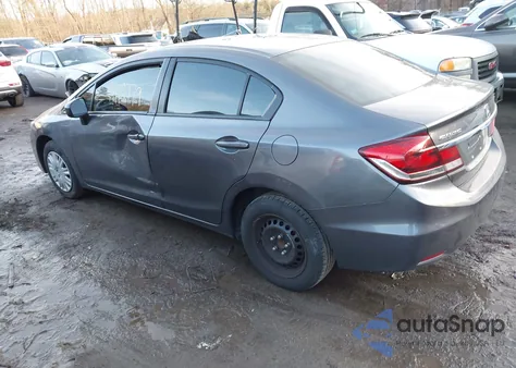 2014 Honda Civic Lx из США, поврежденный, VIN 2HGFB2F51EH548127
